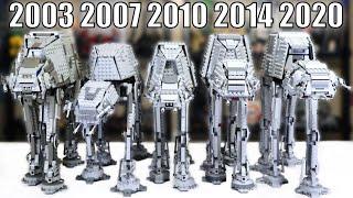 LEGO Star Wars AT-AT Comparison! (4483, 10178, 8129, 75054, 75288 | 2003, 2007, 2010, 2014 2020)