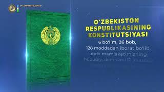 8-dekabr — Oʻzbekiston Respublikasi Konstitutsiyasi qabul qilingan kun