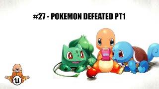 Pokemon Defeated Pt1 -  #27 Multiplayer Pokeclone UE5.2 Tutorial