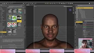 How to create a Daz3d character & import to Clo3d.