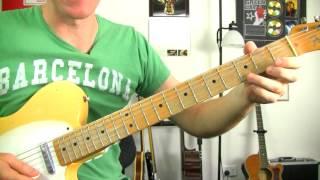 Back In Black - ACDC  How To Play - Electric Guitar Riff Lessons - Rock Guitar Tutorial