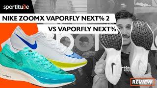 Nike ZoomX Vaporfly Next% 2 vs Vaporfly Next% Comparison Shoe Review | Sportitude