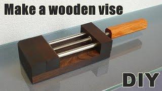 [DIY] woodworking Creating a wooden vise-convenient for fixing wood! ~