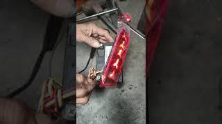 Lampu reflektor belakang LED bumper mata kucing All New Xenia / All New Avanza