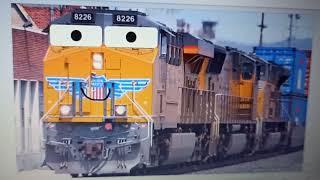 January the Union Pacific ES44AC (GEVO) 8226