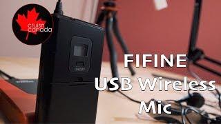 FIFINE USB Wireless Microphone System K031B | Unboxing, Test and Review