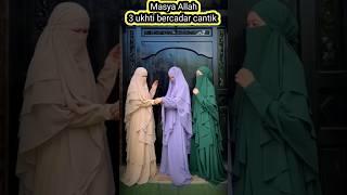 Masya Allah ukhti ukhti muslimah bercadar 3 ukhti bercadar cantik