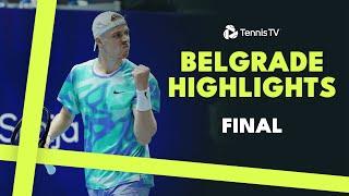 Denis Shapovalov vs Hamad Medjedovic For The Title | Belgrade 2024 Final Highlights