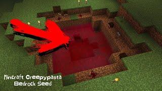 Never Try Seed "Bloodpit" Minecraft! | Creepypasta (Bedrock) - Uncut