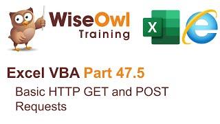 Excel VBA Introduction Part 47.5 - Basic HTTP GET and POST Requests