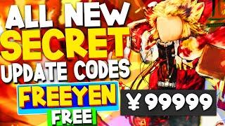 ALL NEW *SECRET* UPDATE CODES in DEMON BLADE TYCOON CODES! (Roblox Demon Blade Tycoon Codes)