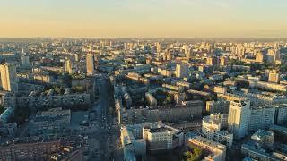 Novosibirsk, Russia by Drone Footage online video cutter com