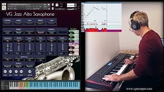 VG Jazz Alto Saxophone sample library for Native Instruments Kontakt. Brass and woodwind vst plugin.