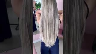 Um loiro lindoEm 30 minutinhos uma nova mulher, porque mega hair de excelência é Transformador!