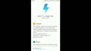 Miui 9 Global developer weekly update.
