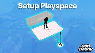How To Set Up Your Play Space on the Golf Daddy Simulator