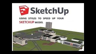 1 WAYS TO SPEED UP YOUR SKETCHUP MODEL