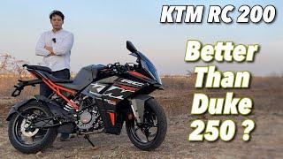 2024 KTM RC 200 Review - Better Than KTM Duke 250 ??