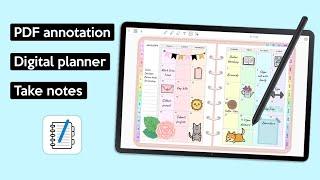 Penly app  android app | digital planner, journal & take notes
