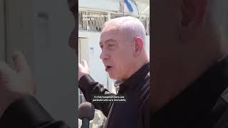 Israeli Prime Minister Benjamin Netanyahu visits hospital hit in Iranian strike