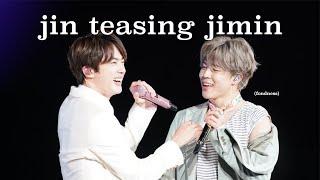 jin's guide to teasing jimin | 방탄소년단 BTS (happy jinmin)