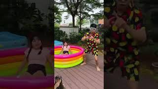 AJAK BESTIE BERENANG DI KOLAM RENANG BESAR RUMAH KU ⁉️#shorts #funny #dubbing