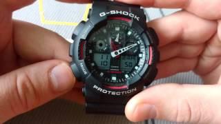 Ustawienie godziny i daty w Casio G Shock GA 100