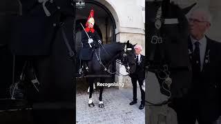 Royal Guard Breaks Character After This Heartfelt Gesture