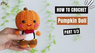 #567 | Pumpkin Doll Amigurumi (1/3) | How To Crochet Dolls Amigurumi | @AmiSaigon