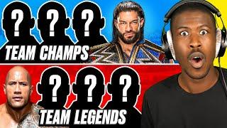 WWE 2K22 - 4 CHAMPIONS vs 4 LEGENDS!