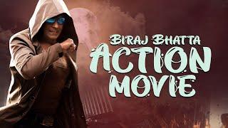 BIRAJ BHATTA ACTION MOVIE - BIRAJ BHATTA, NIKITA CHANDAK