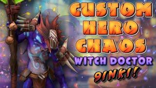 ЧУМНОЙ ДОКТОР в CUSTOM HERO CHAOS (WITCH DOCTOR)