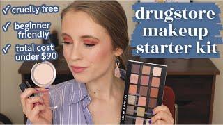 DRUGSTORE MAKEUP STARTER KIT | Beginner Friendly & Cruelty Free