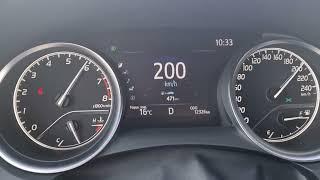 Toyota Camry  V70 / 3.5L. Stage 1. (2023) acceleration 0-250 km/h