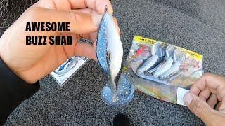 Soft Plastic Buzz Shad and How I Rig It