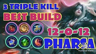 Mlbb PHARSA Insane Burst Damage | Best Build | Mobile Legends