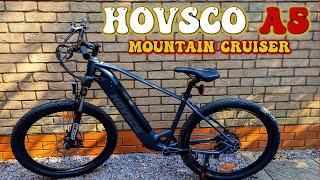 HOVSCO A5 Mountain Cruiser Unboxing Test Ride and Review UK legal ebike Bafang Hub motor