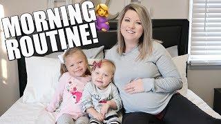 PREGNANT MOMMY MORNING ROUTINE | STAY AT HOME MOM