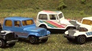 Vintage Yatming Toy Car Collection