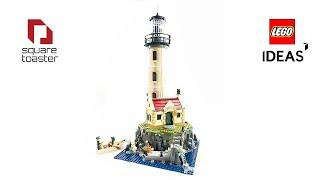 LEGO 21335 Motorized Lighthouse - Ideas - Speed Build