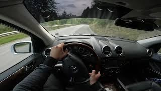 Mercedes-Benz ML500 | W164 | 5.0L V8 - POV Driving on Mountain Road |Brabus Exhaust | Sound Check |