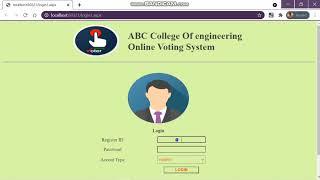 Online Voting System project using asp.net |asp.net project introduction |online voting system demo