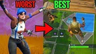 FORTNITE TROLLS RANKED FROM WORST TO BEST! Fortnite Top 5 Ways to TROLL Friends