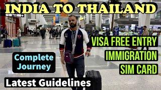 India to Thailand | delhi to thailand vlog | Thailand trip from India | Thailand Visa for indians |