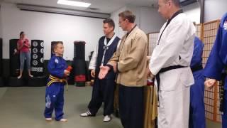 Diomir Simakov Orange Belt Tai Kwoon Do.