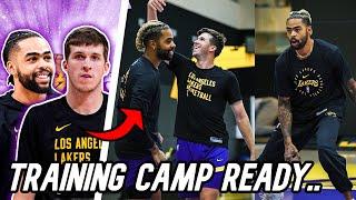 Lakers Austin Reaves & D'Angelo Russell IN THE GYM Entering Training Camp! | Expectations/Roles!