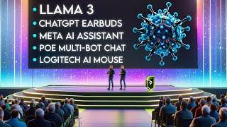 AI Breakthroughs: Llama 3 - 4 - 5, ChatGPT Earbuds, Poe Multi-Bot Chats, Logitech AI Mouse & More!