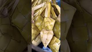 Tasty hanging rice aka Puso #shorts #food