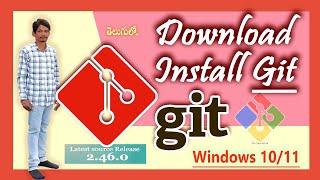 How to Download and Install Git for Windows 10 l 11 Latest 2024