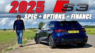 TIME TO CANCEL THAT GOLF R? NEW 2025 S3 SPEC-OPTIONS-PCP COSTS #s3 #audis3 #AUDI